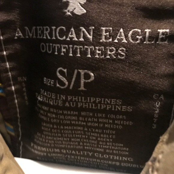 Men's American Eagle bomber coat - Picture 4 of 4